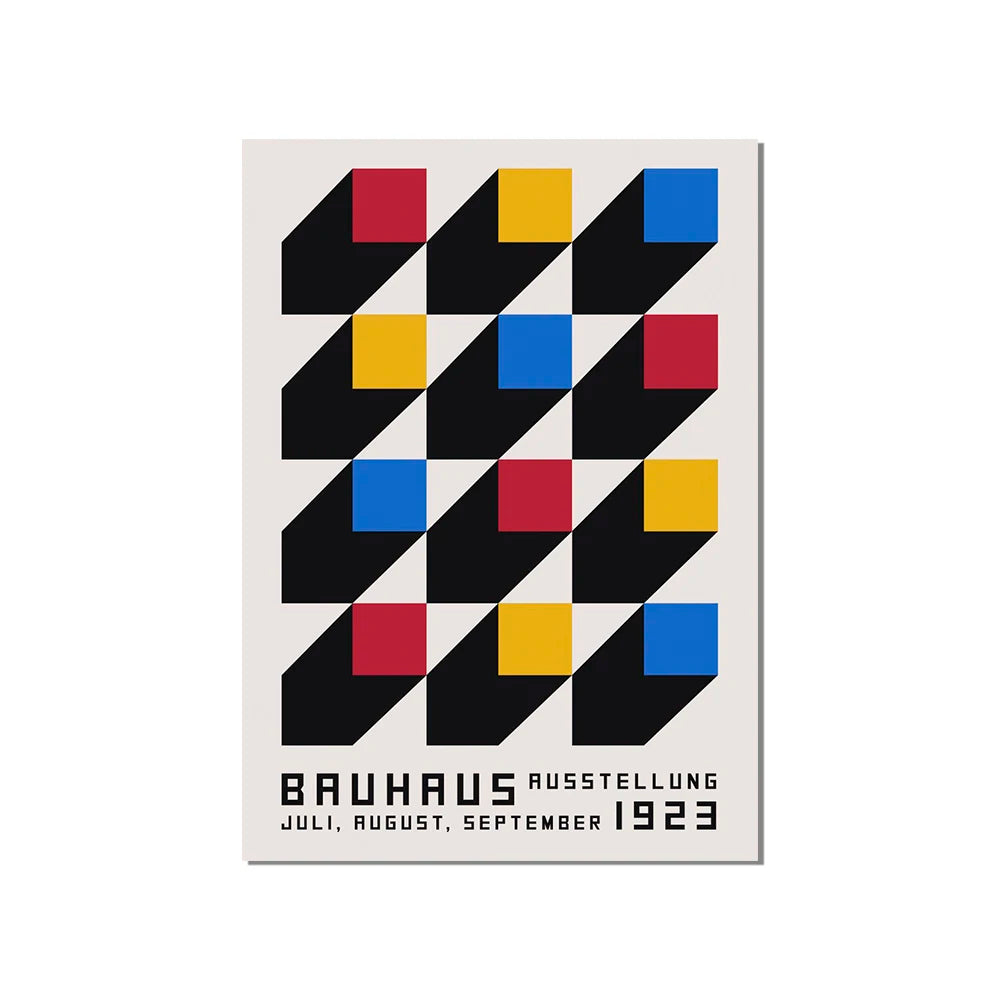 Affiche - Bauhaus Minimaliste