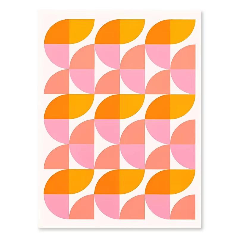 Pink Strawberry Lemon Card Cocktails Drink Posters Retro Canvas Painting Living Room Corridor Wall Art Picture Kitchen Bar Decor