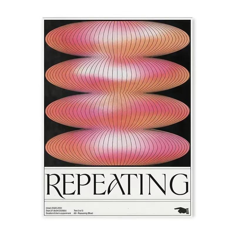 Japanese Vintage Abstract Open Your Print Posters Blue Waves Wall Art Canvas Painting for Living Room Bedroom Home Decor