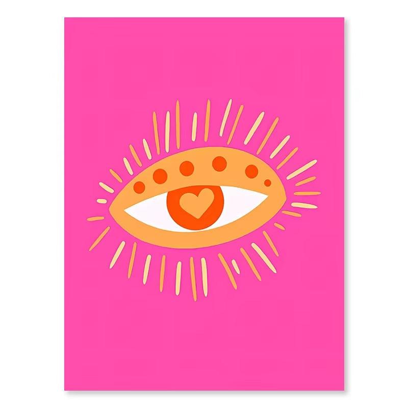 Pink Strawberry Lemon Card Cocktails Drink Posters Retro Canvas Painting Living Room Corridor Wall Art Picture Kitchen Bar Decor